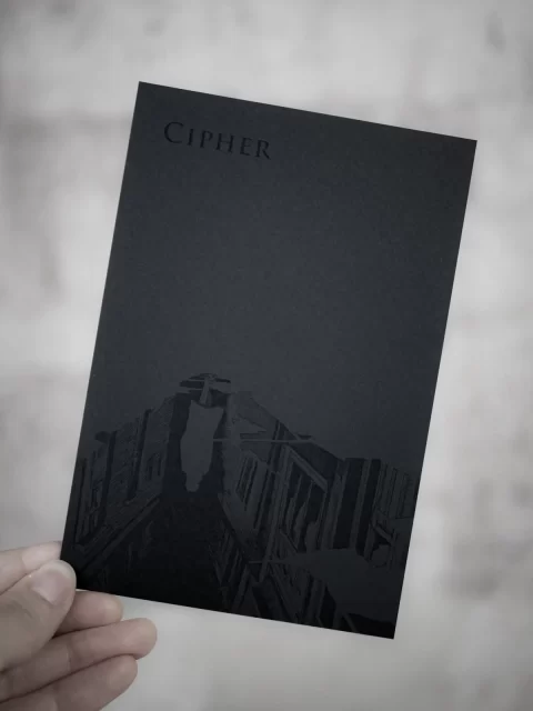 写真：『Cipher』ポストカード